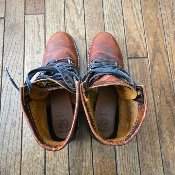 *RARE* Chippewa Women's Leather Service Boots 8.5 - Picture 8 of 10